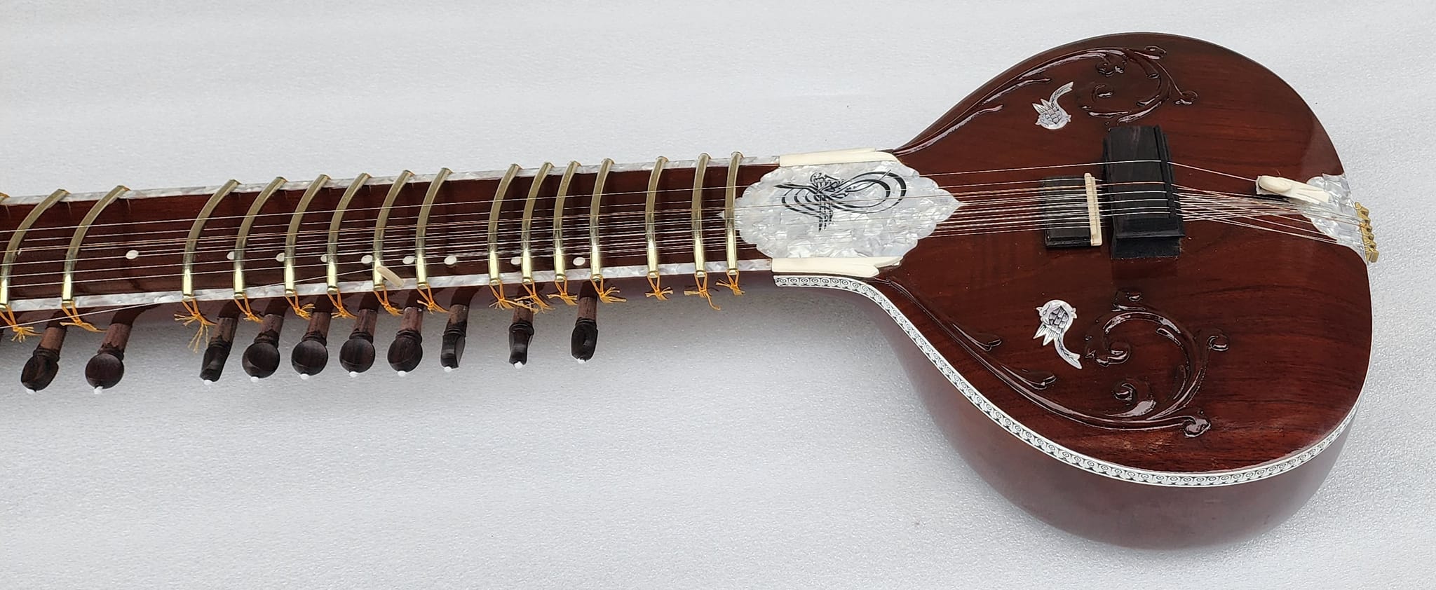 Sitar inlay trim